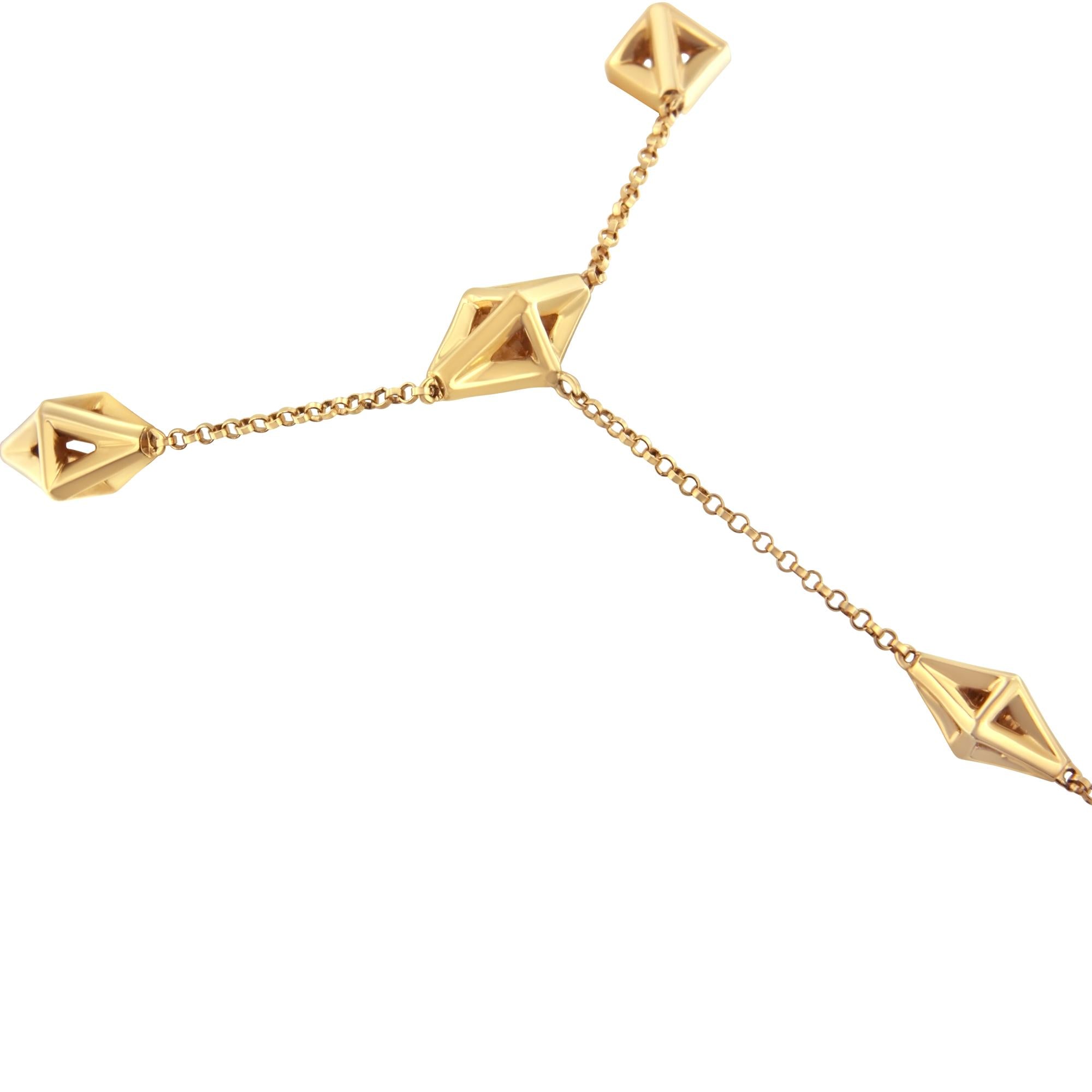 14K Yellow Gold 1/4 Cttw Diamond Ring and Bracelet Hand Chain (G-H Color, SI1-SI2 Clarity) - 7" - Mohamed jewelry My Store