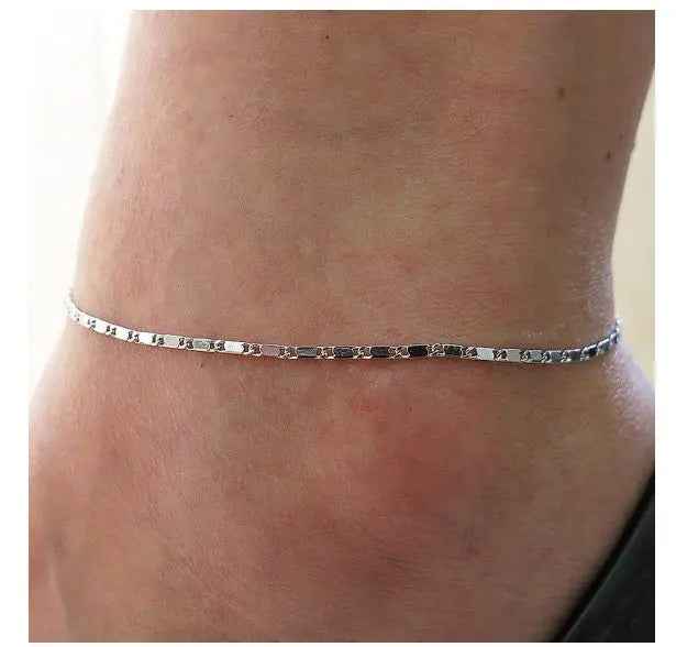 All-match Fresh And Popular Simple Beach Chain Anklet - Mohamed jewelry My Store