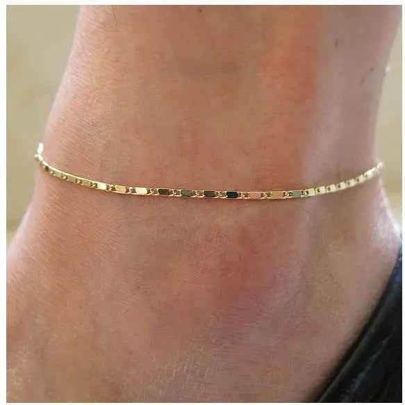 All-match Fresh And Popular Simple Beach Chain Anklet - Mohamed jewelry My Store
