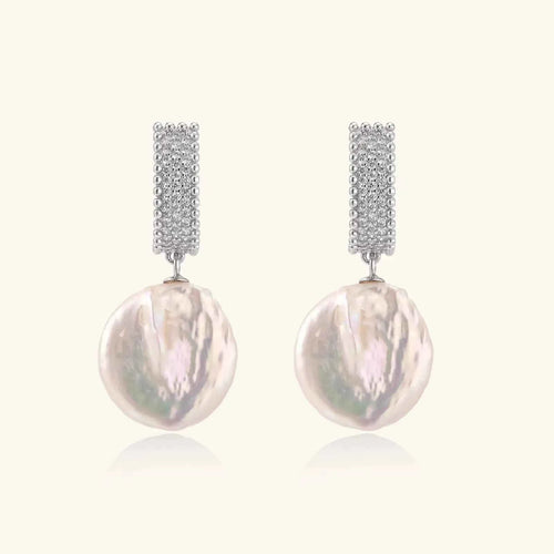 Baroque Pearl Drop Earrings - Mohamed jewelry My Store