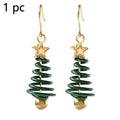 Christmas Earrings Tree Star DIY Earrings - Mohamed jewelry My Store
