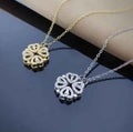 CloverHeart Magnetic 4-in-1 Retro Folding Necklace - Mohamed jewelry My Store