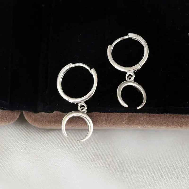 Crescent earrings moon earrings earrings - Mohamed jewelry My Store