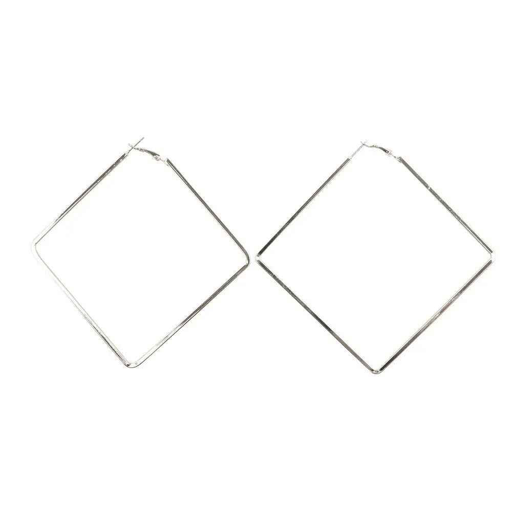 Earrings Women's Geometric Diamond Earrings Earrings - Mohamed jewelry My Store