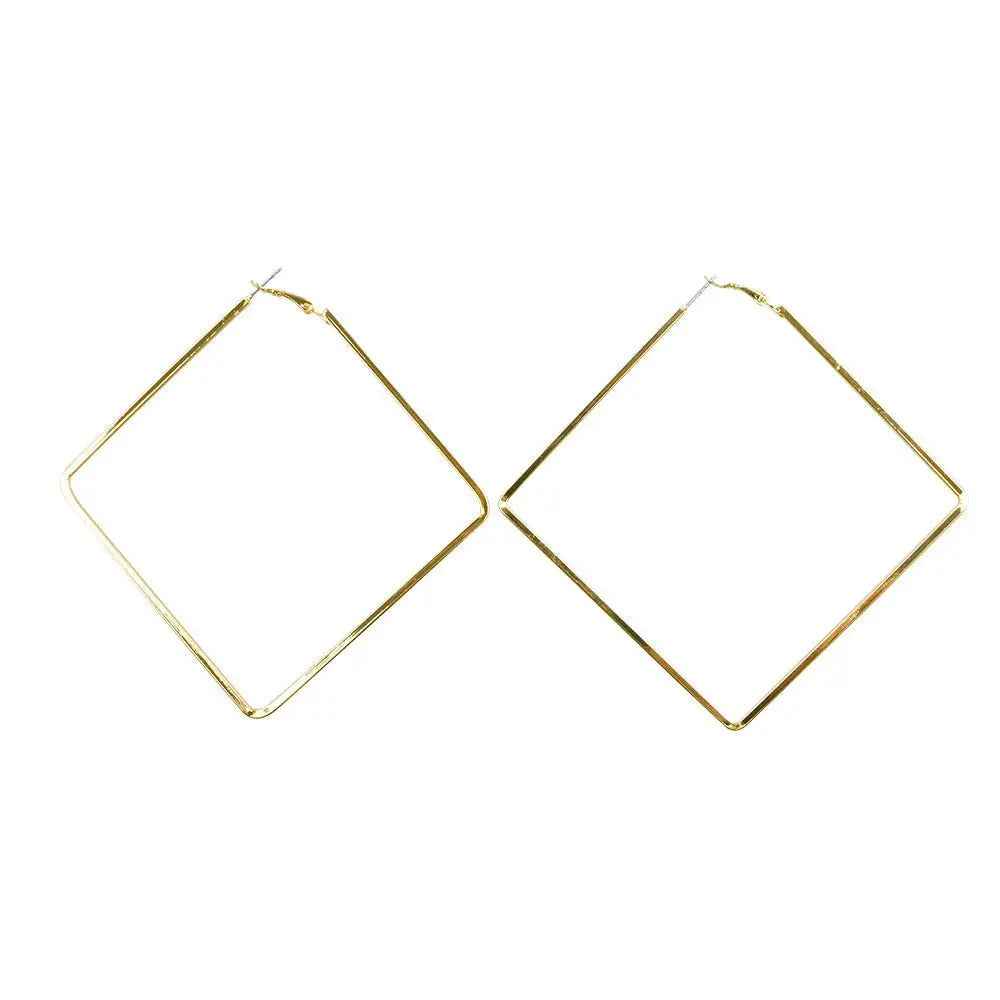 Earrings Women's Geometric Diamond Earrings Earrings - Mohamed jewelry My Store