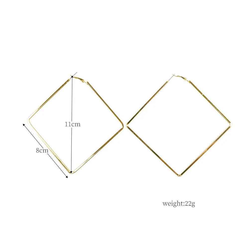 Earrings Women's Geometric Diamond Earrings Earrings - Mohamed jewelry My Store
