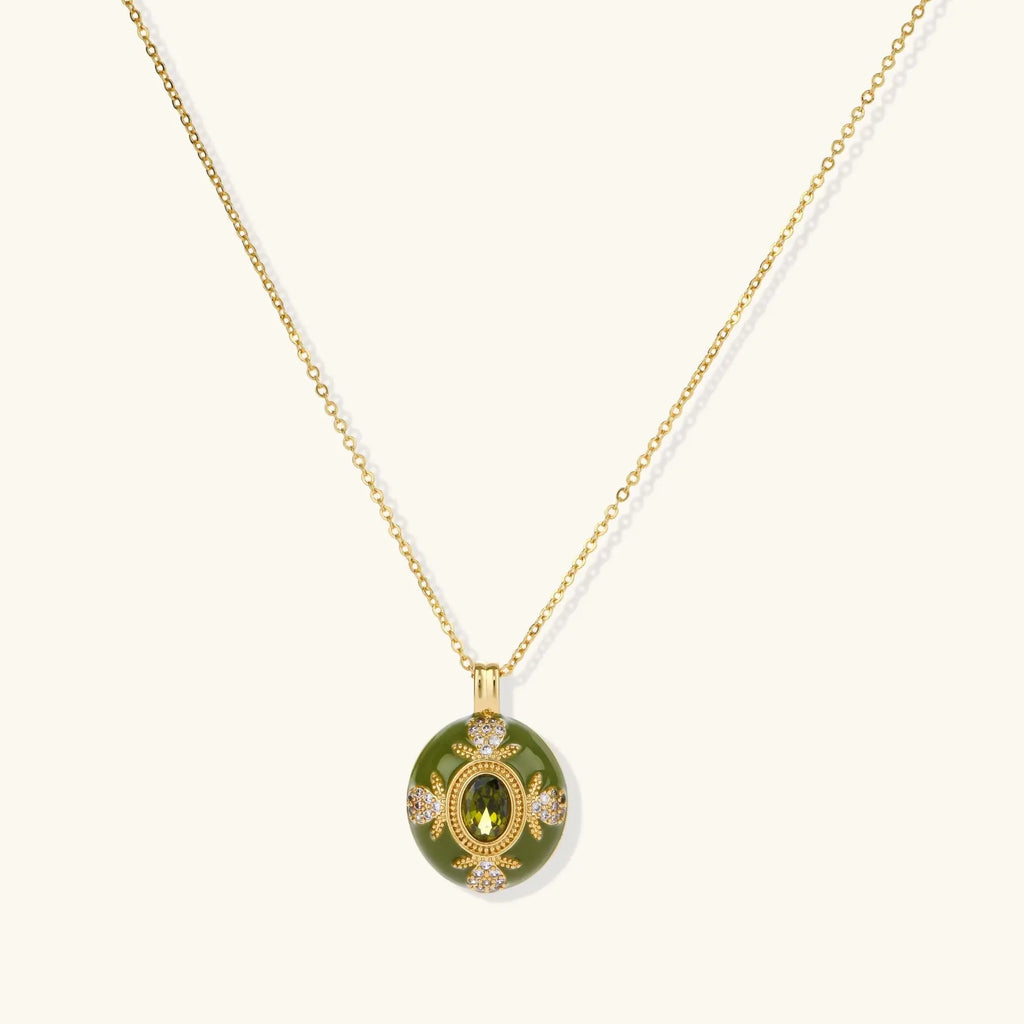 Emerald Empress Pendant - Mohamed jewelry My Store