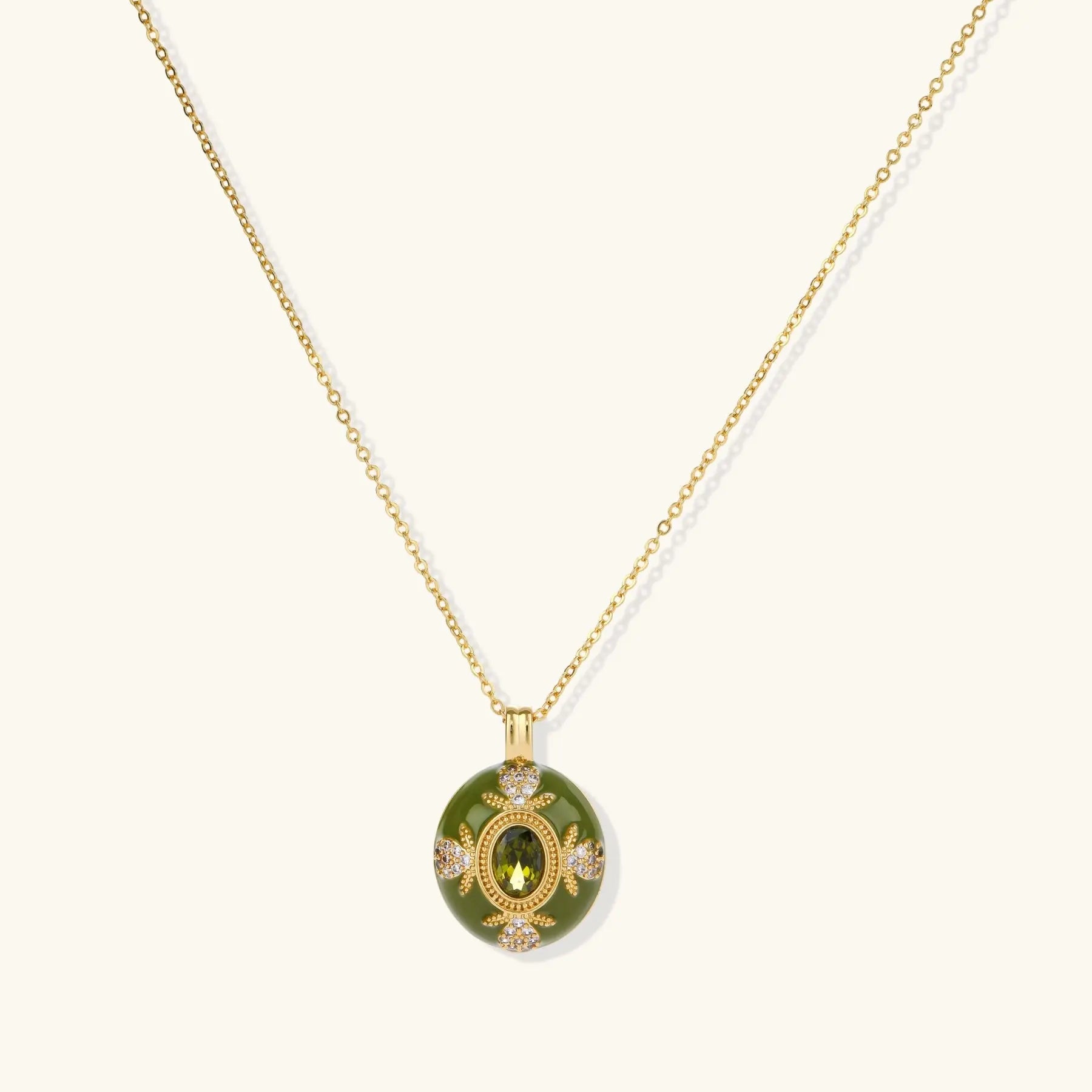 Emerald Empress Pendant - Mohamed jewelry My Store