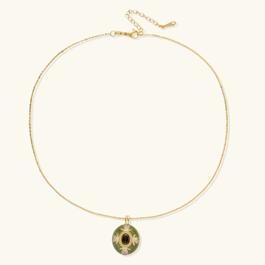 Emerald Empress Pendant - Mohamed jewelry My Store