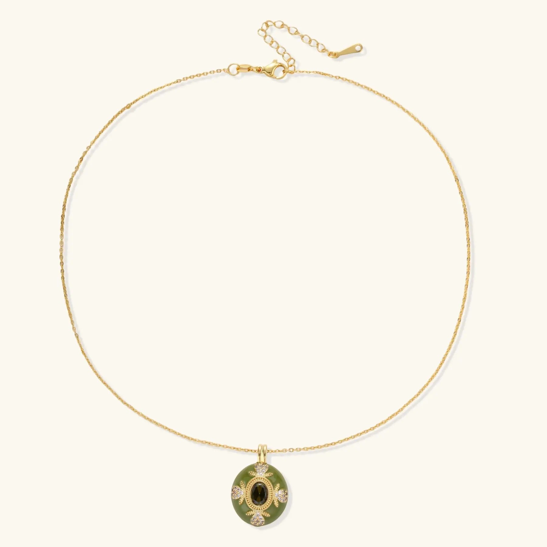 Emerald Empress Pendant - Mohamed jewelry My Store