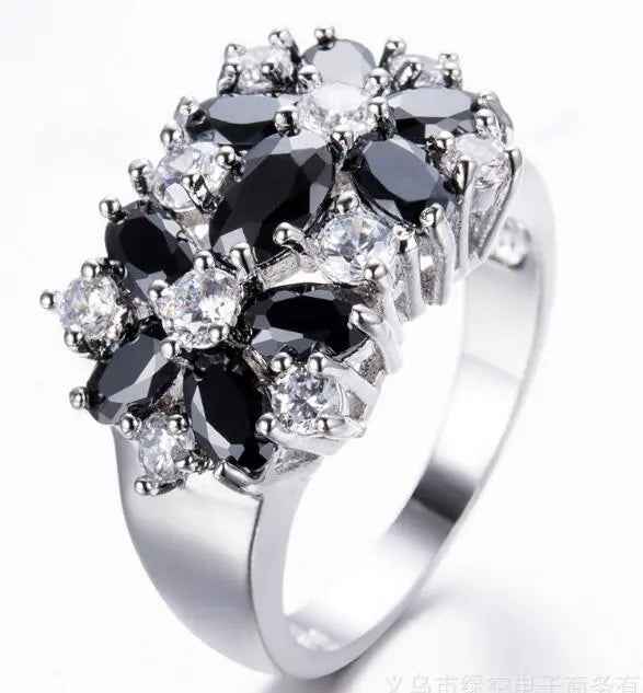 flower rings for women fashion jewelry gift - Mohamed jewelry My Store