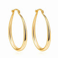 Geometric oval earrings earrings earrings - Mohamed jewelry My Store