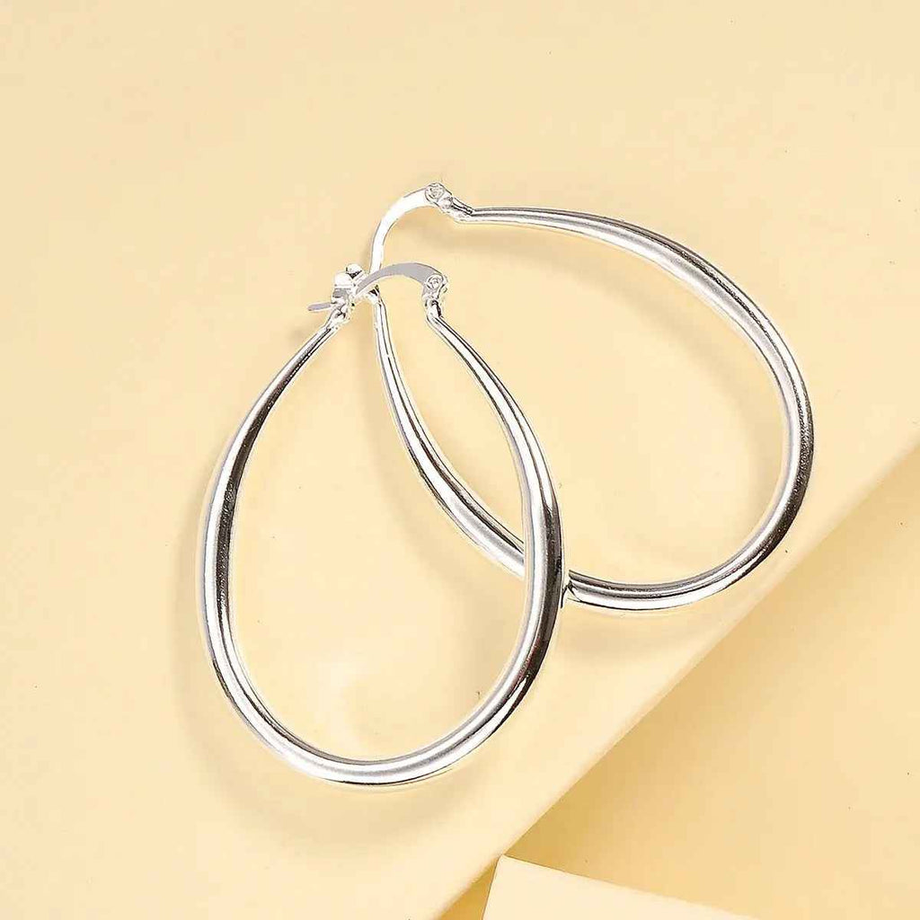 Geometric oval earrings earrings earrings - Mohamed jewelry My Store