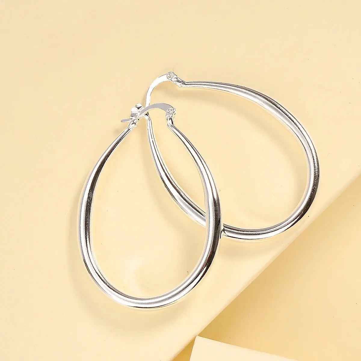 Geometric oval earrings earrings earrings - Mohamed jewelry My Store