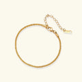 Golden Glow Adjustable 18K Gold-Plated Bracelet - Mohamed jewelry My Store
