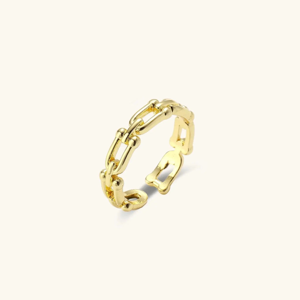 Golden Hour Chain Ring Set - Mohamed jewelry My Store