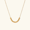 Golden Sphere Necklace - Mohamed jewelry My Store