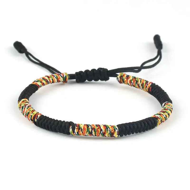 Hand-woven Diamond Knot Couple Red Rope Bracelet - Mohamed jewelry My Store