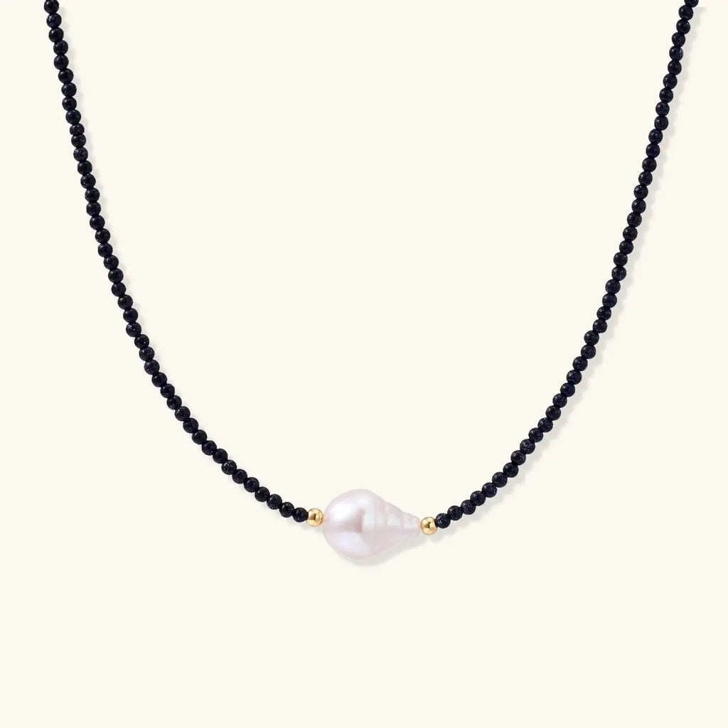 Midnight Pearl Dreams Necklace - Mohamed jewelry My Store