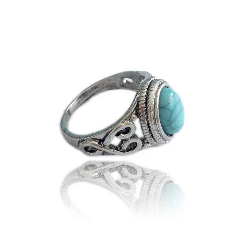 New Boho Blue Engagement jewelry Rings - Mohamed jewelry My Store
