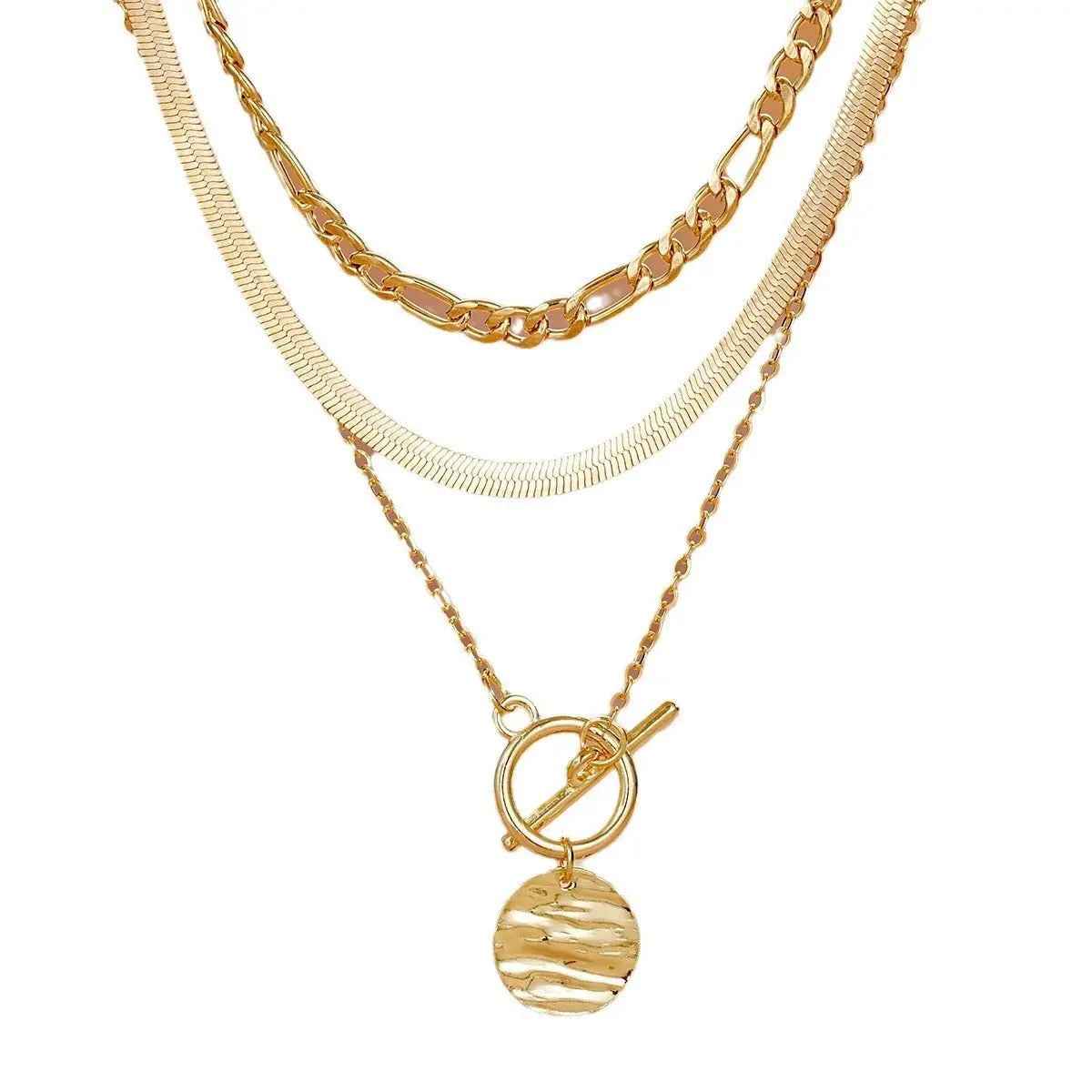 Retro Versatile Multi-layer Snake Chain - Mohamed jewelry My Store