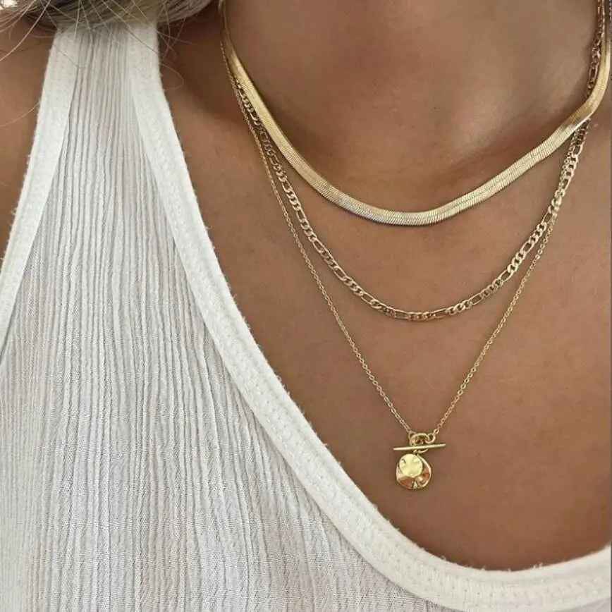 Retro Versatile Multi-layer Snake Chain - Mohamed jewelry My Store