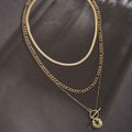 Retro Versatile Multi-layer Snake Chain - Mohamed jewelry My Store