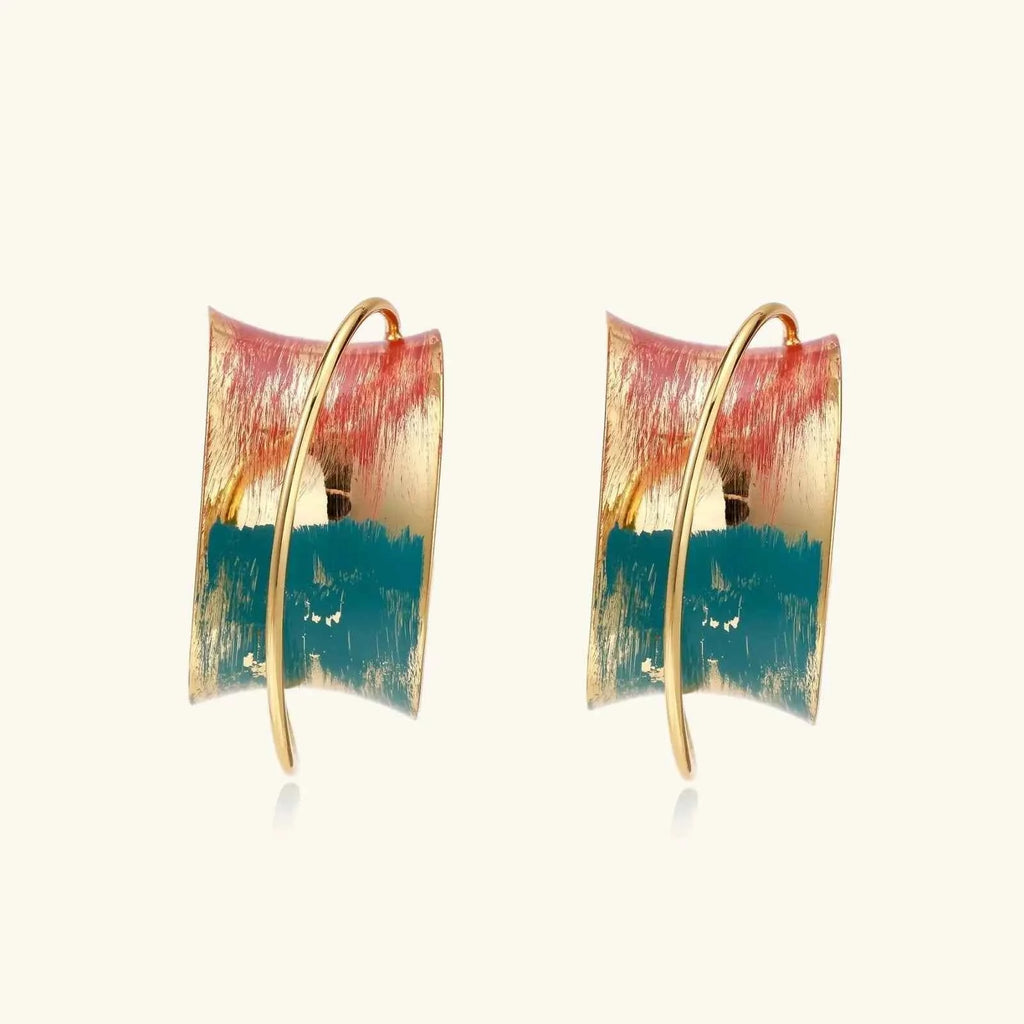 Sunset Mirage Hoops - Mohamed jewelry My Store