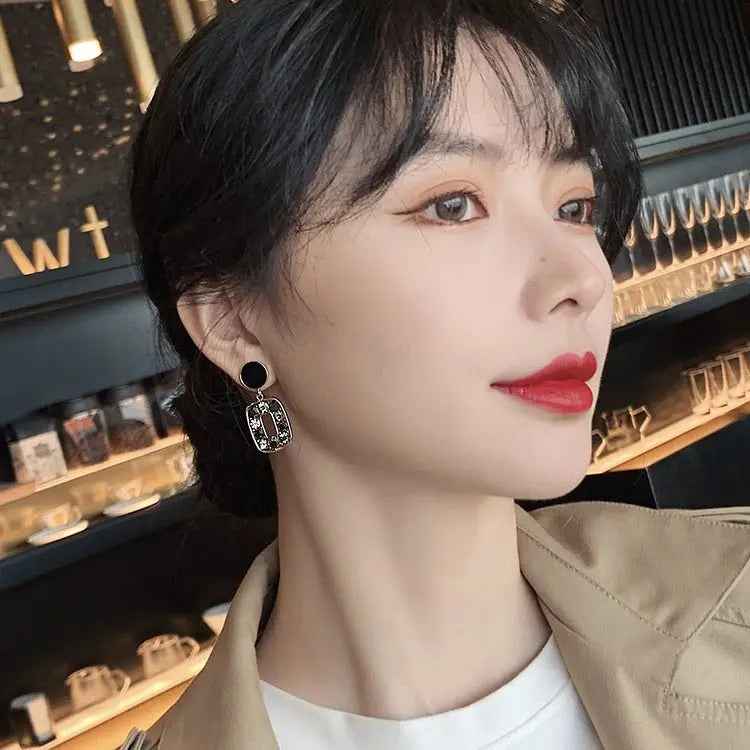 Temperament Earrings Earrings Net Red Earrings Women - Mohamed jewelry My Store