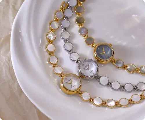 Vintage Bracelet With Aurora-like Natural Shell Waterproof - Mohamed jewelry My Store