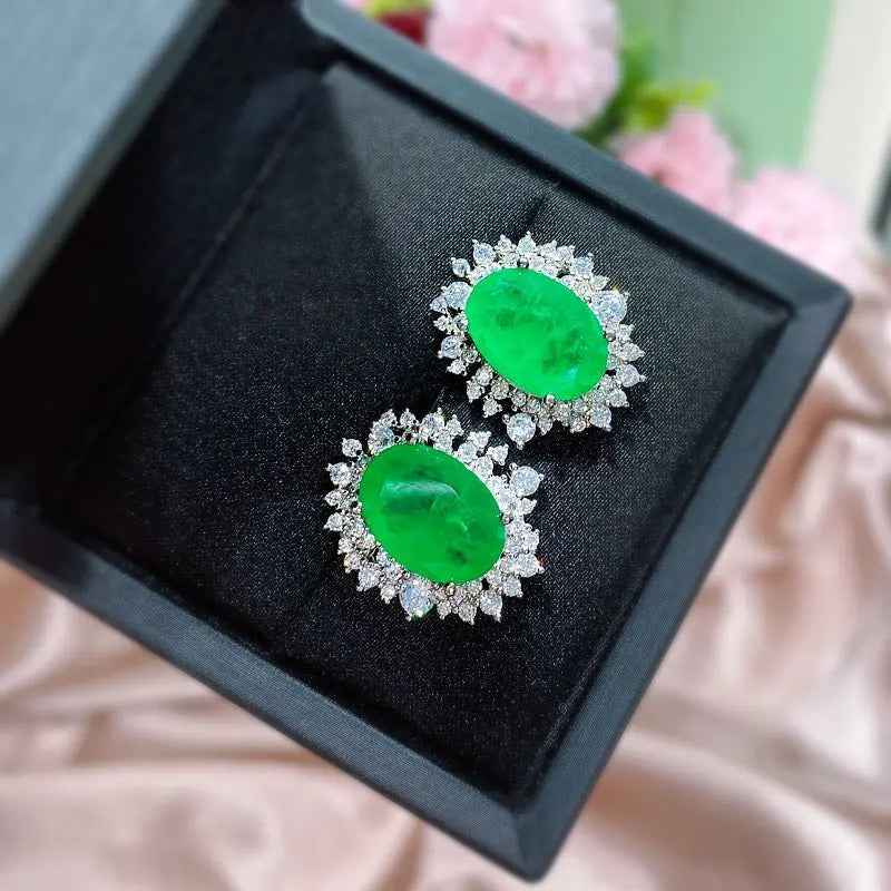 Vintage Earrings Earrings Earrings S925 - Mohamed jewelry My Store